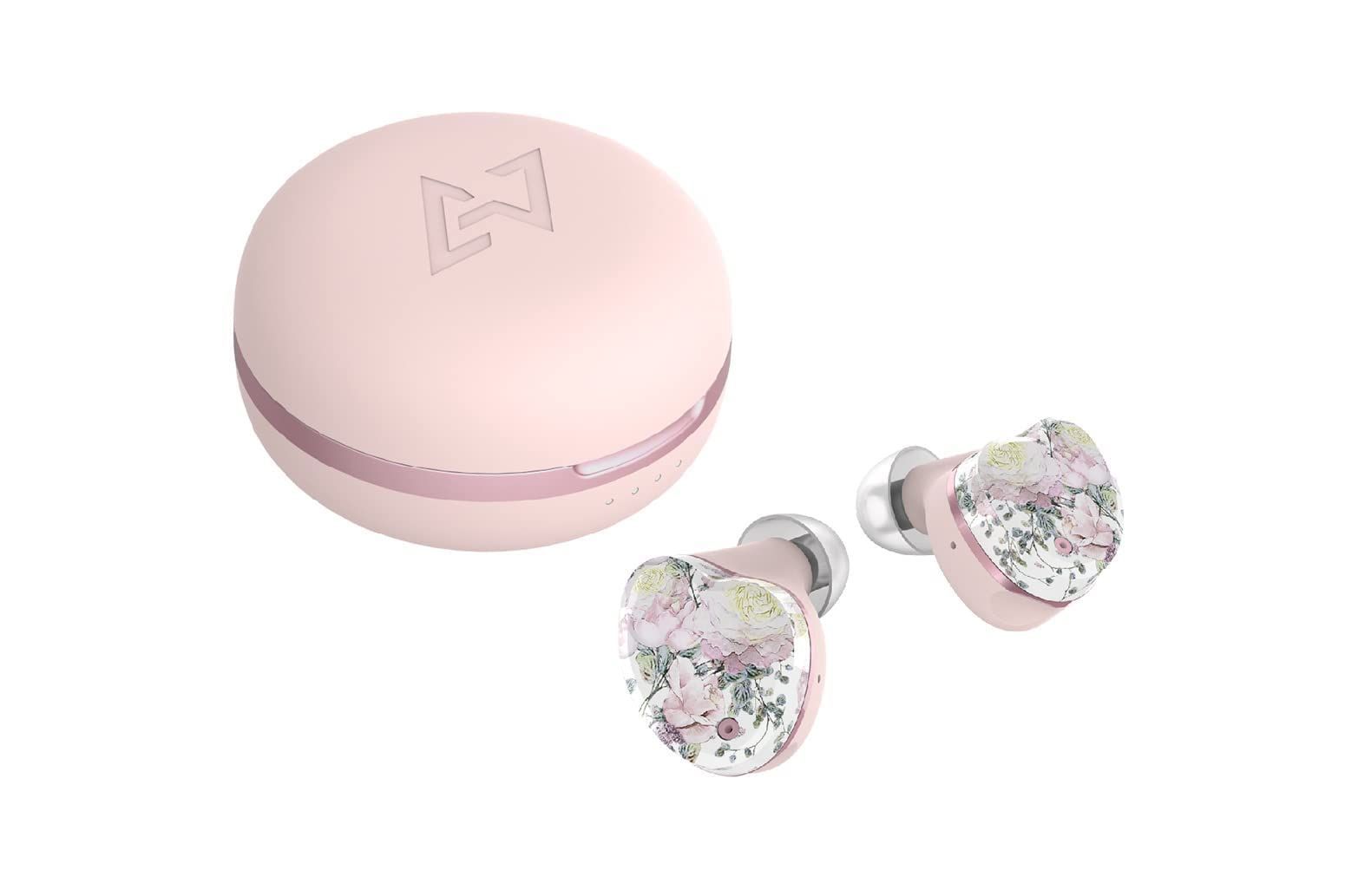 新品 AVIOT TE-D01i2 ワイヤレスイヤホン ノイズキャンセリング かわいいデザイン イヤホン bluetooth5.2 単体最大9時間再生 女性向け フィット感 ミラー付きケース マカロンケース 専用アプリ IPX4
