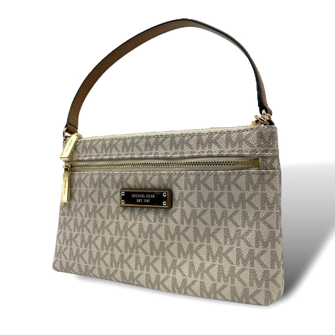 Michael Kors マイケルコース アクセサリーポーチ 総柄 ハンドバッグ  