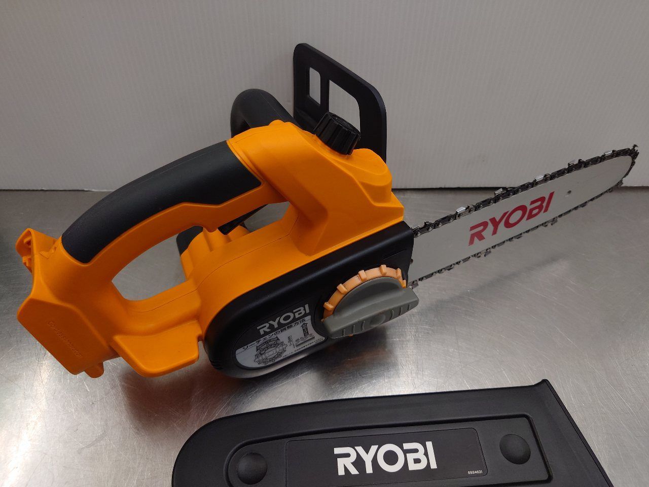 京セラ リョービ 18V充電式チェーンソー BCS-1800L1 中古美品 囗T巛 