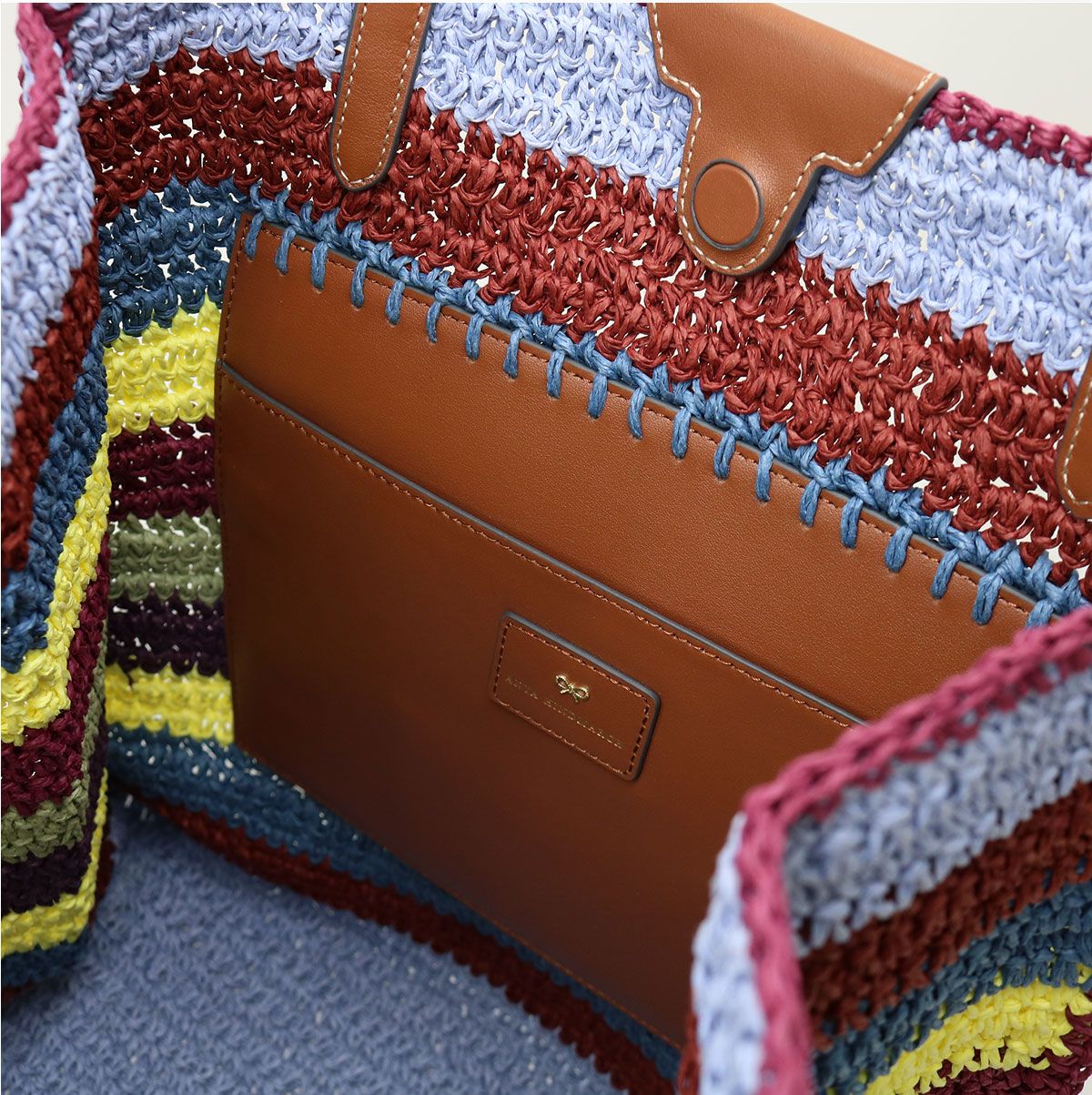 ■ANYA HINDMARCH ペーパーラフィアバッグ 5050925200622 □ANYA HINDMARCH アニヤハインドマーチ 5050925200622 Anya