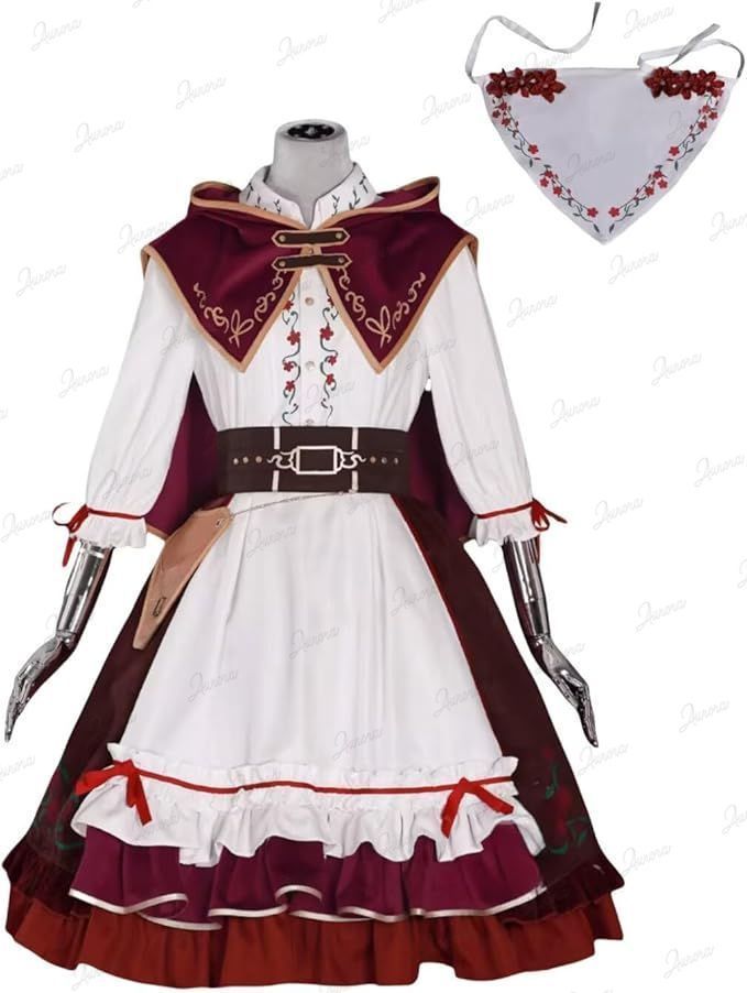 小豆沢 こはね ロリータ コスプレ 衣装 プロセカ PJSK ワンピース スコスプレ用衣装 コスチューム 仮装 cosplay