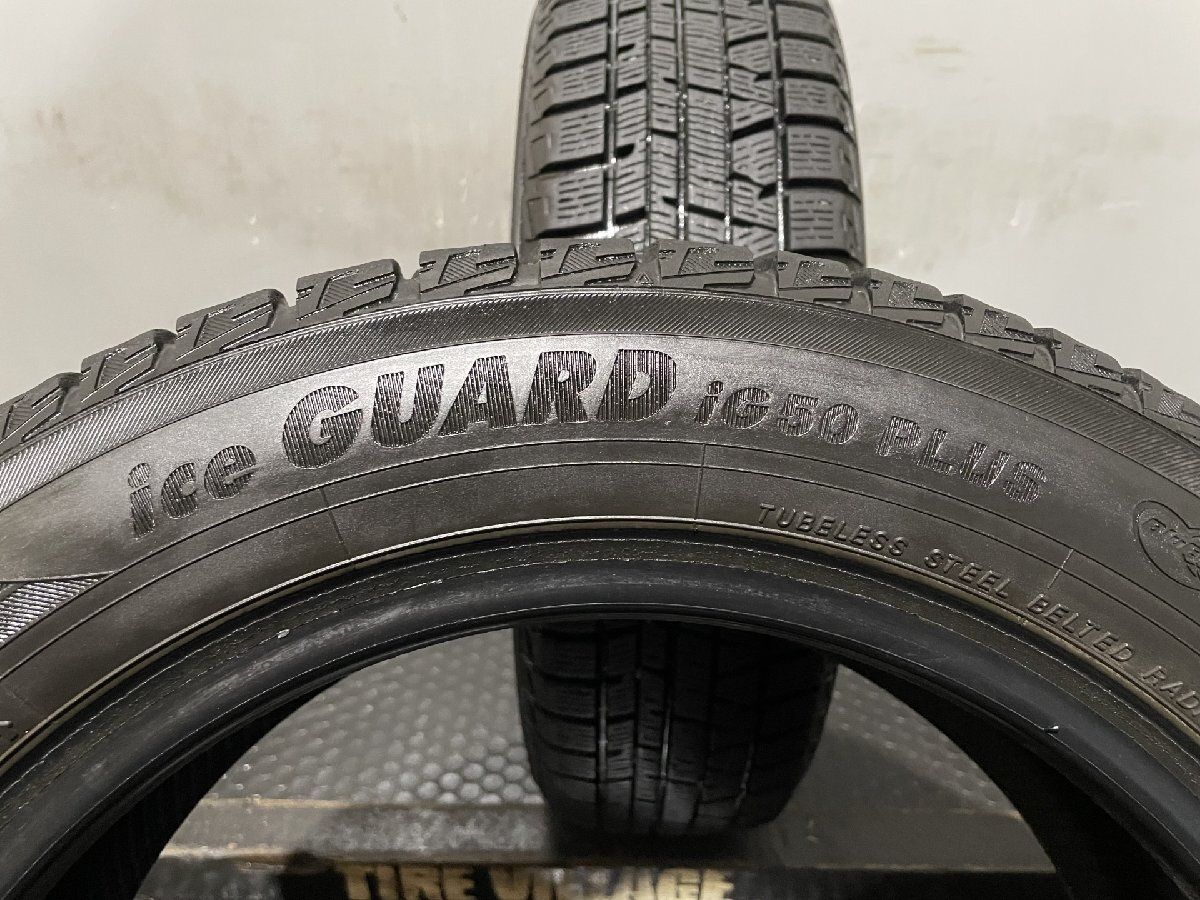 YOKOHAMA ice GUARD iG50 PLUS 155/65R14 14インチ スタッドレス 2本 19年製 N-BOX スペーシア モコ デイズ等　(KTA001)