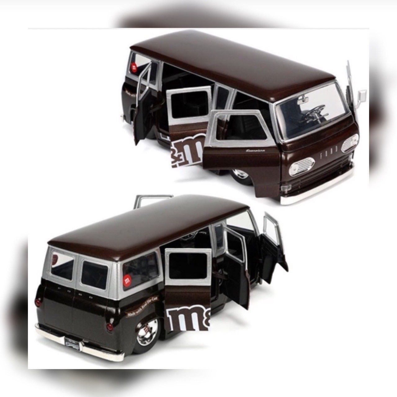 Jada Toys 　1965フォード・エコノライン/レッド・フィギュア Jada Toys 1965フォード・エコノライン/レッド・フィギュア