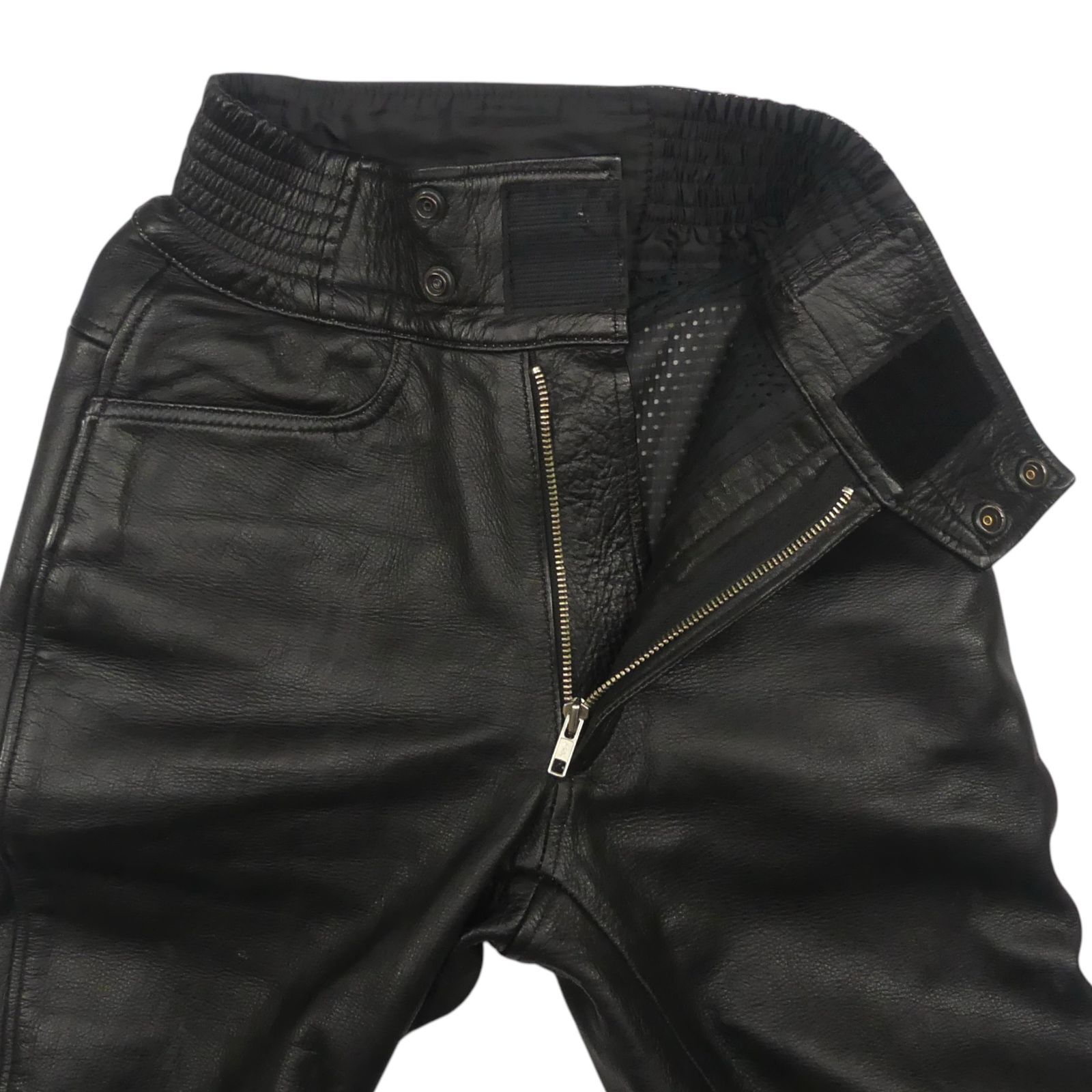 KUSHITANI クシタニ ライディングパンツ レザーパンツ M 黒 ハード 