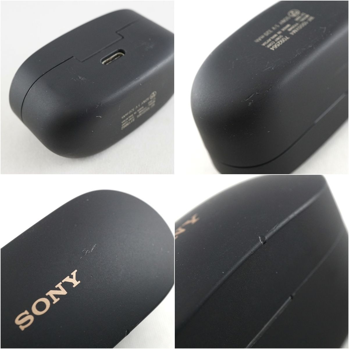 SONY ソニー WF-1000XM4 充電ケースのみ USED美品 ワイヤレスイヤホン イヤホンケース 充電器 チャージングケース ブラック 完動品  V9244オーディオ機器 - ヘッドフォン/イヤフォン