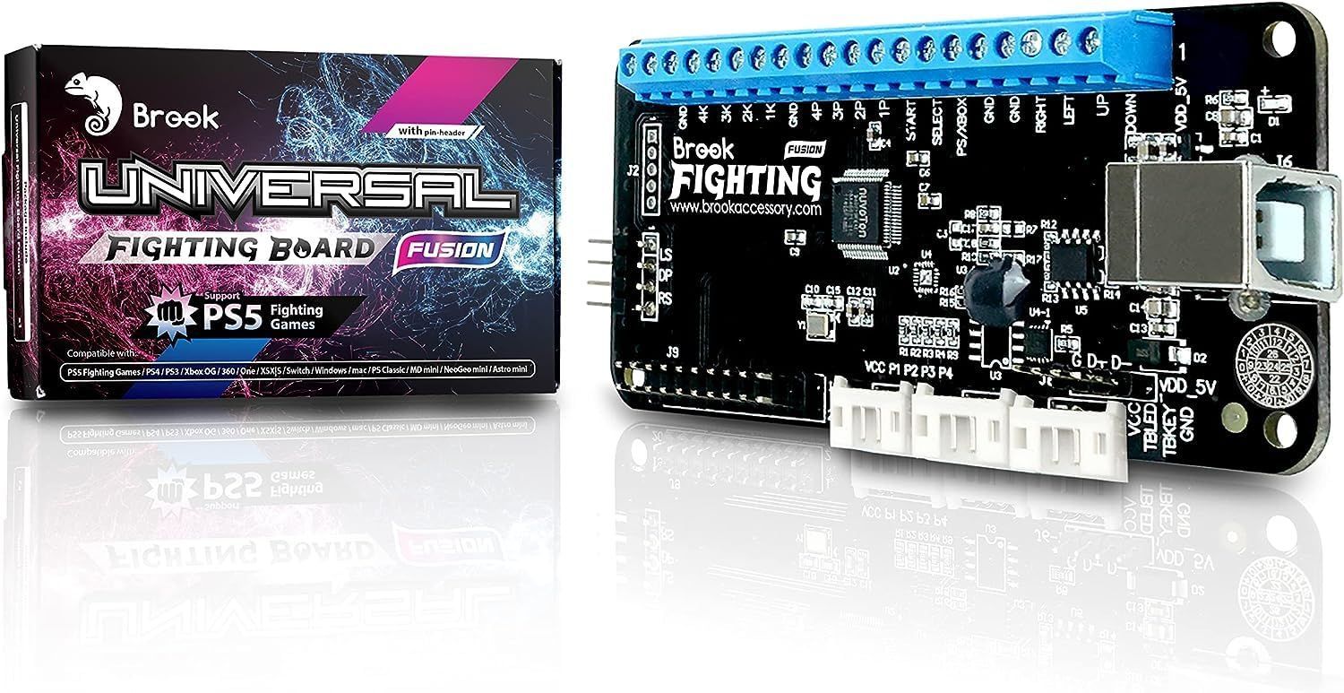 新品】Brook Universal Fighting Board Fusion-UFB+UP5 ユニバーサルファイティングボード  アーケードコントローラー用変換基板 PS5 Fighting Game/PS4/PS3/ PS Classic/Xbox 36 - メルカリ