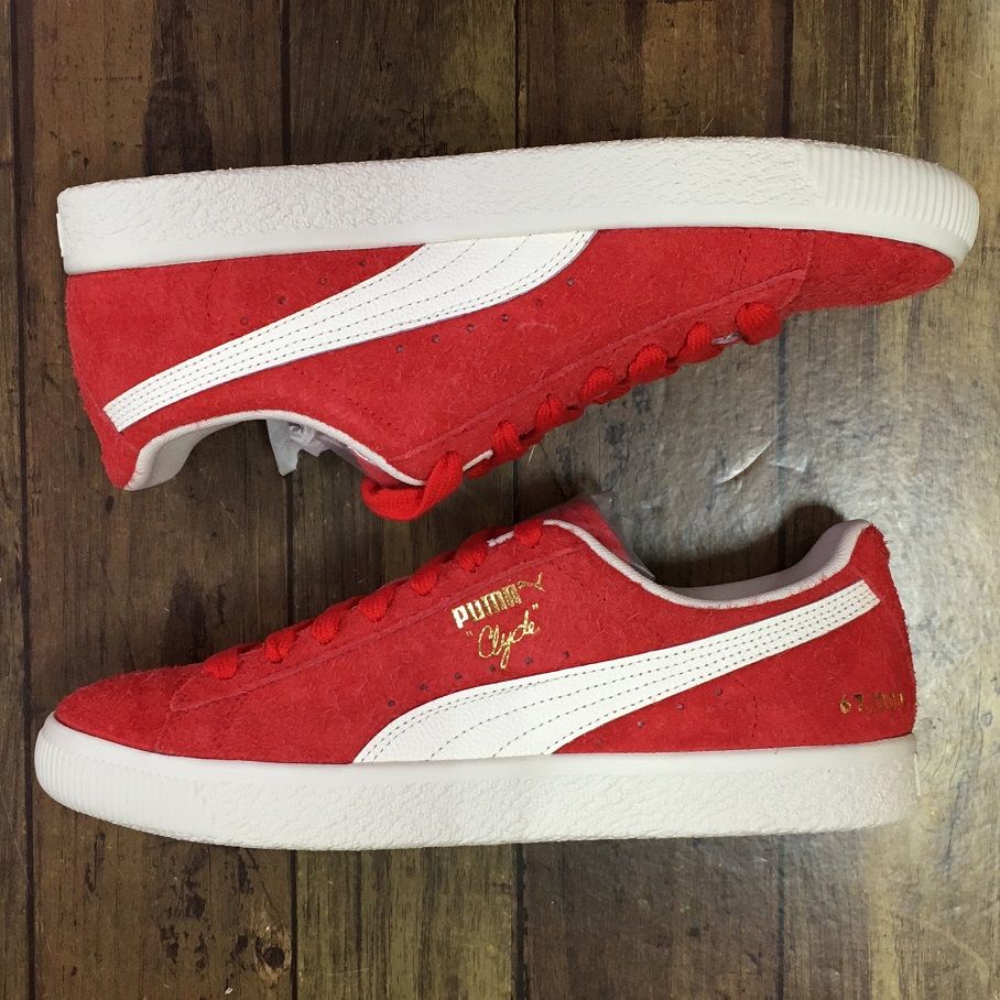 END. × PUMA CLYDE OG RED 50周年 300足限定 エンド プーマ クライド