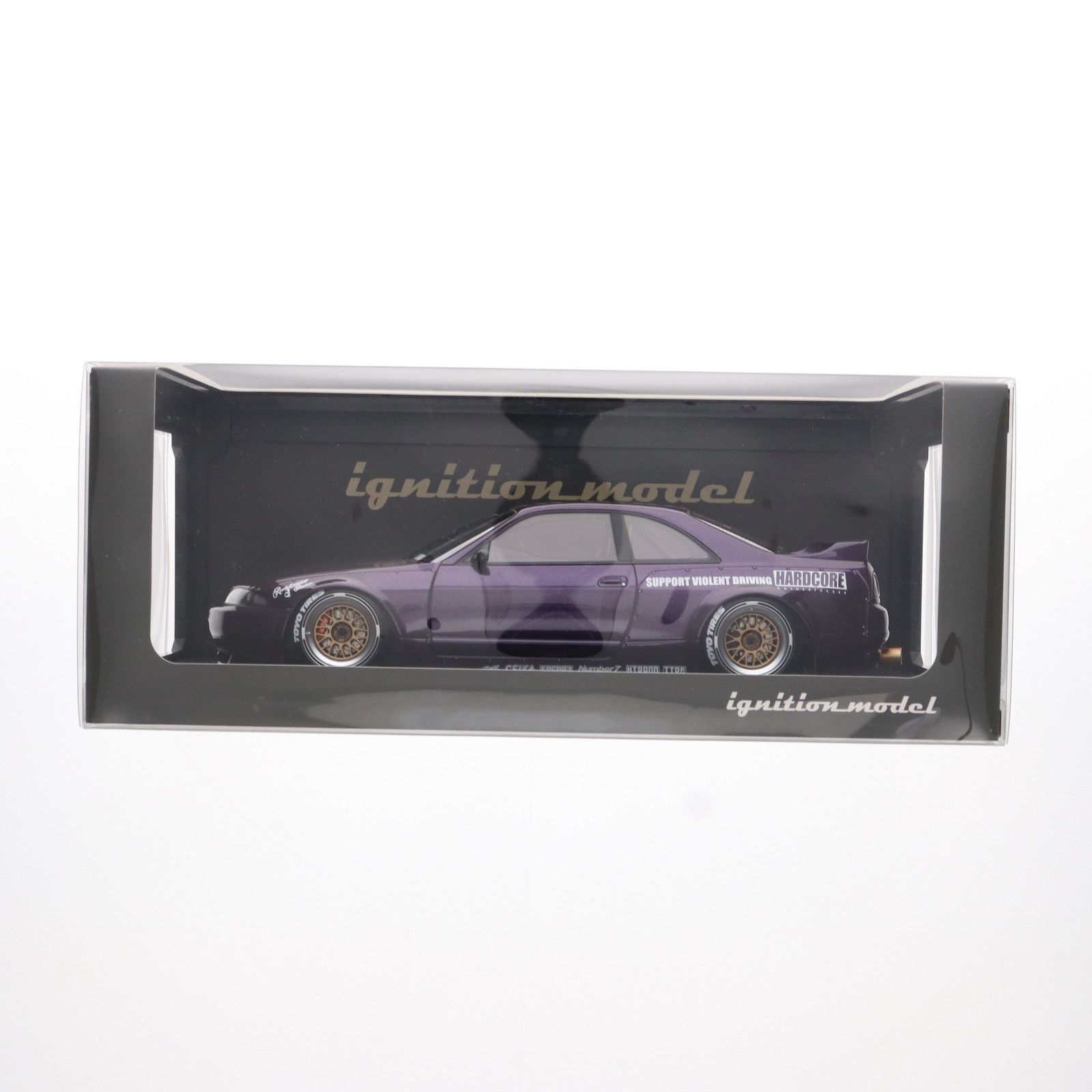 1/18 PANDEM GT-R BCNR33(パープル) 完成品 ミニカー(IG3032) ignition model(イグニッションモデル) -  メルカリ