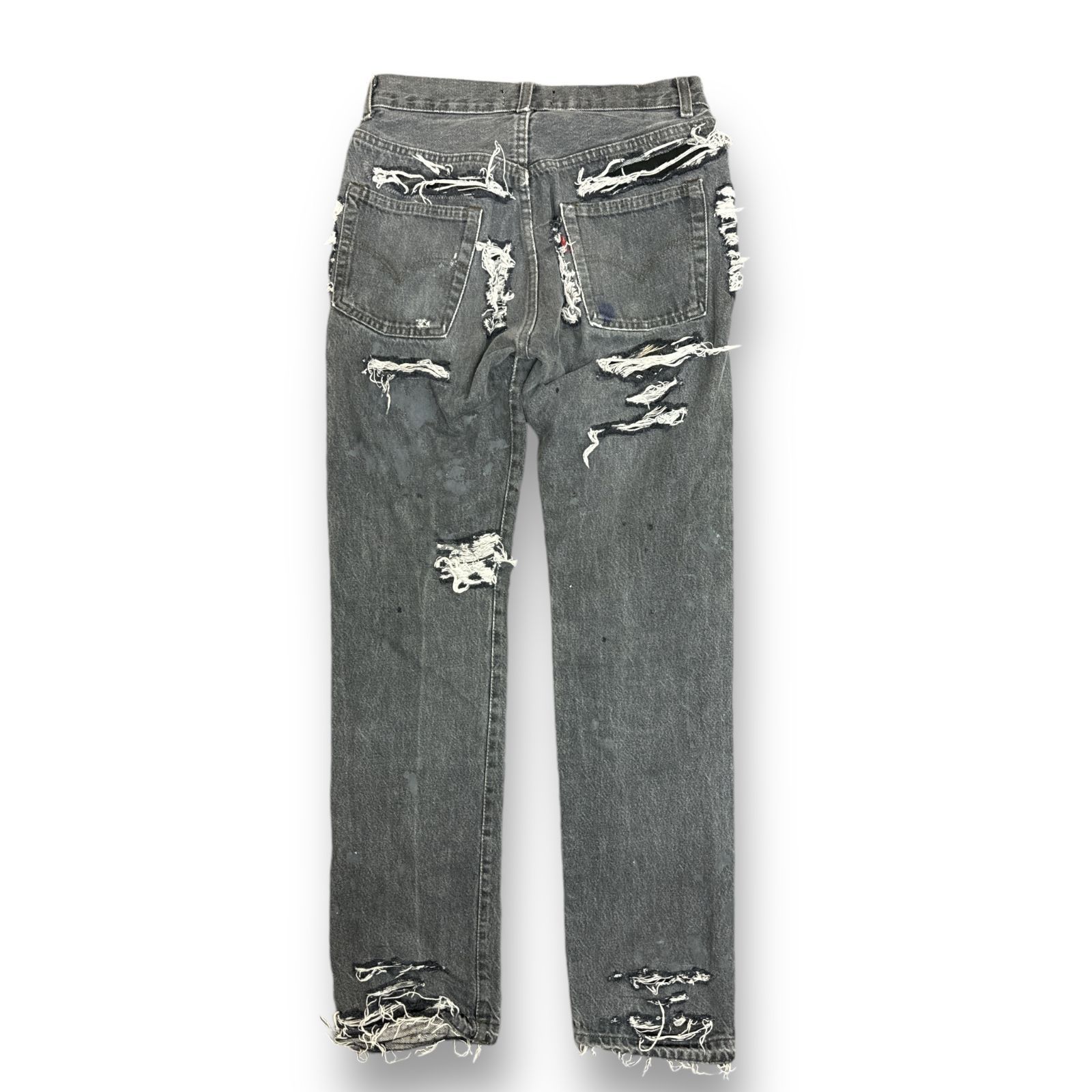 新品 INNOCENCE NYC 23AW DESTROY LEATHER DENIM PANTS デストロイレザーデニムパンツ ジーンズ  イノセンスニューヨーク INDELE01 ブラック 76263A6 - メルカリ