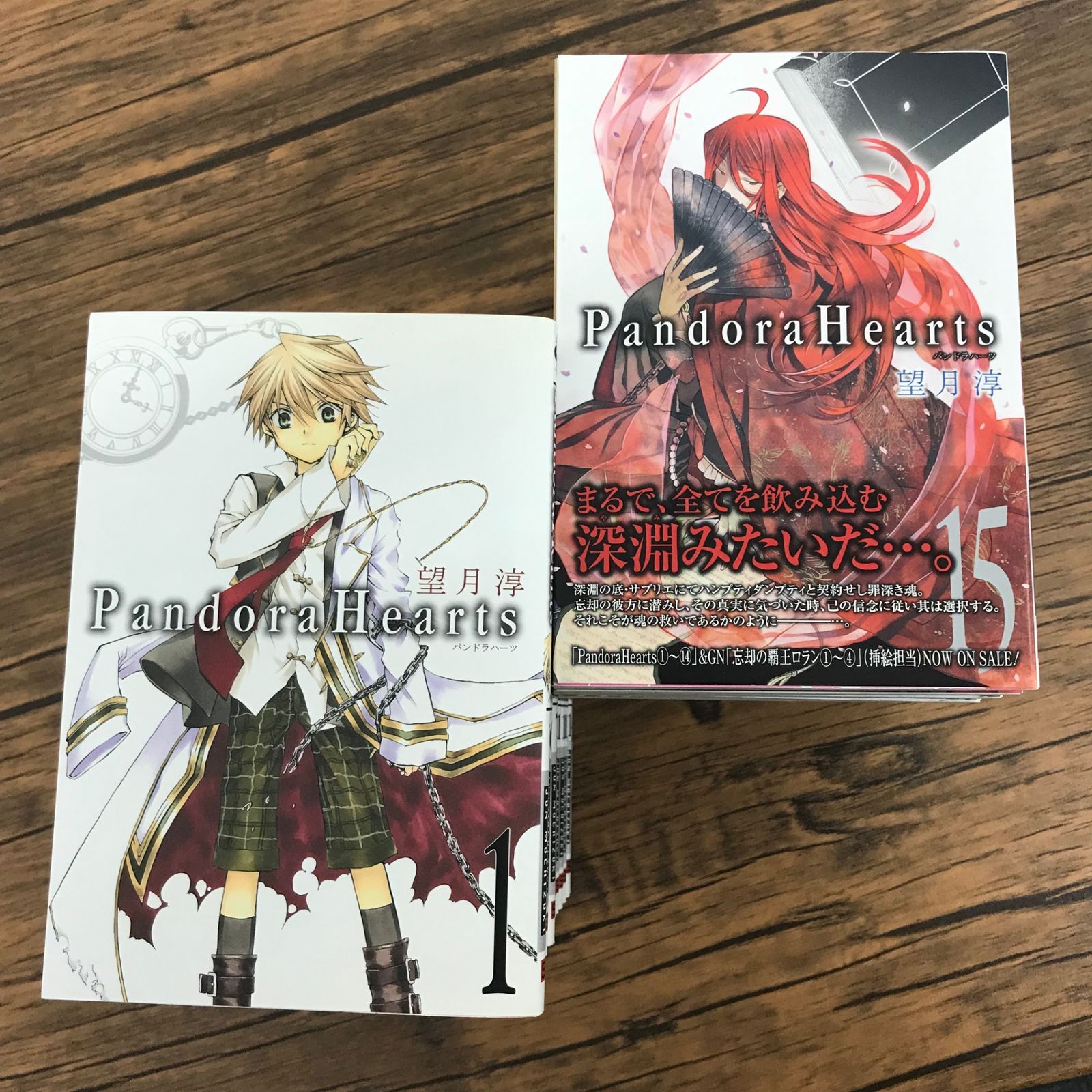 専用 Pandora Hearts 1-24巻全巻セット+特別巻3巻 計27巻 Pandora Hearts Vol.1-24 Complete Comics Set Japanese Ver