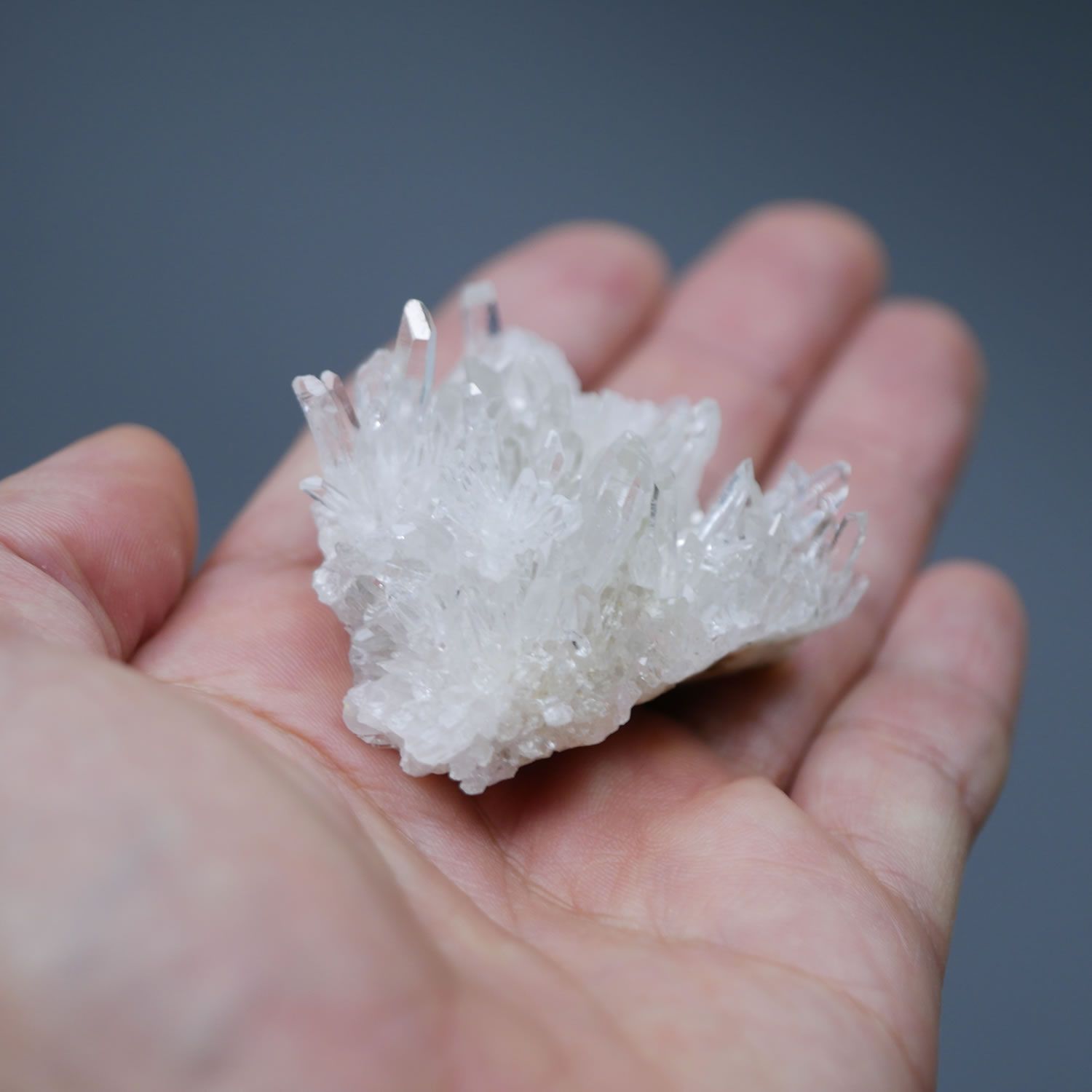 高品質♡ 珍しい色 菊花水晶 大きめ クラスター 浄化 クォーツ ピンク 天然石 菊花水晶のクラスター Chrysanthemum Clear Quartz Cluster