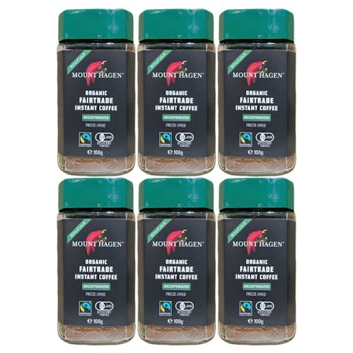 マウントハーゲン カフェインレス オーガニック インスタントコーヒー