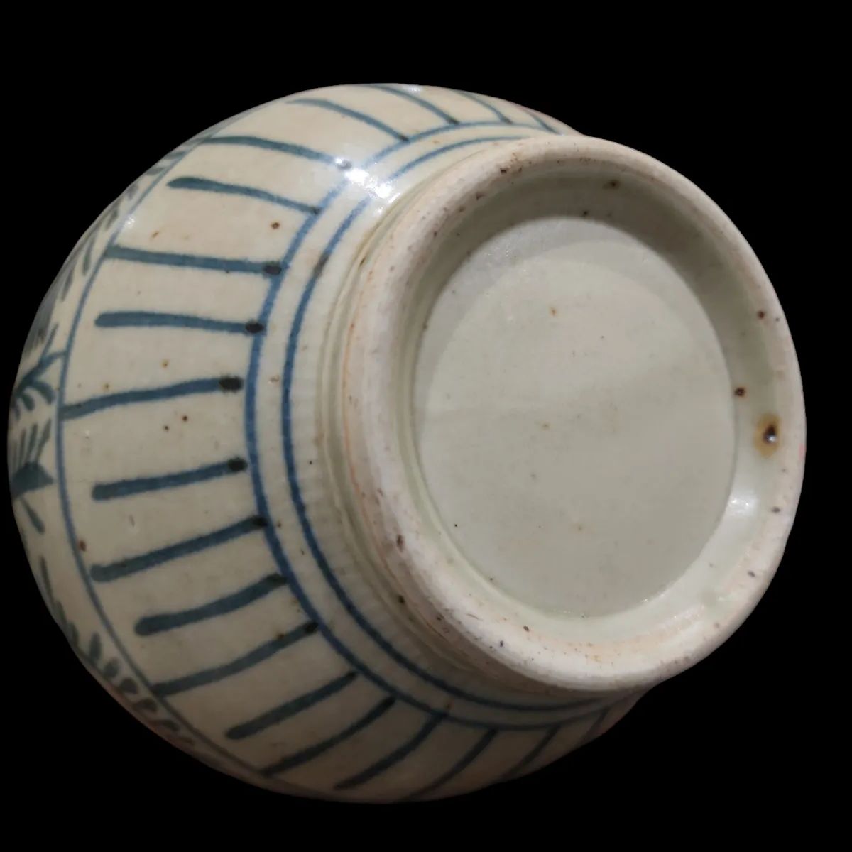 古伊万里 染付蛸唐草文徳利 時代物 蛸唐草文花瓶 花入れ 古美術 骨董