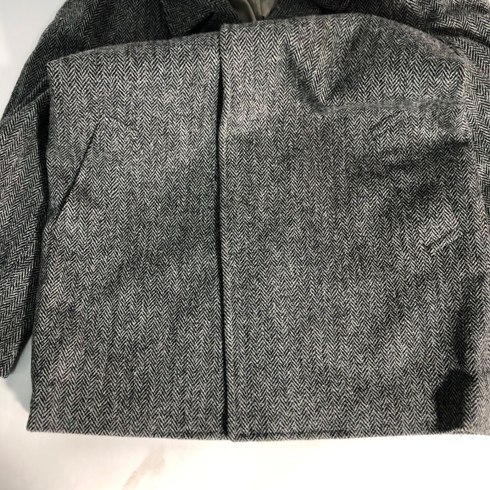 A.P.C ハリスツイード コート チャコールグレー MHL 好きな方にも HARRIS TWEED 2024-25 新作 ハリスツイード コート 新品 秋冬