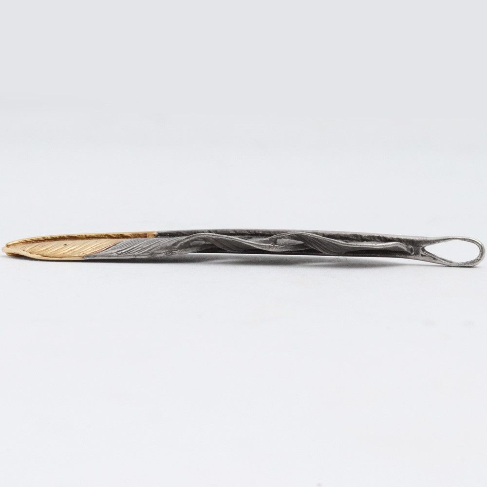 TARO WASHIMI M flight feather K18 top 01 シルバー - メルカリ