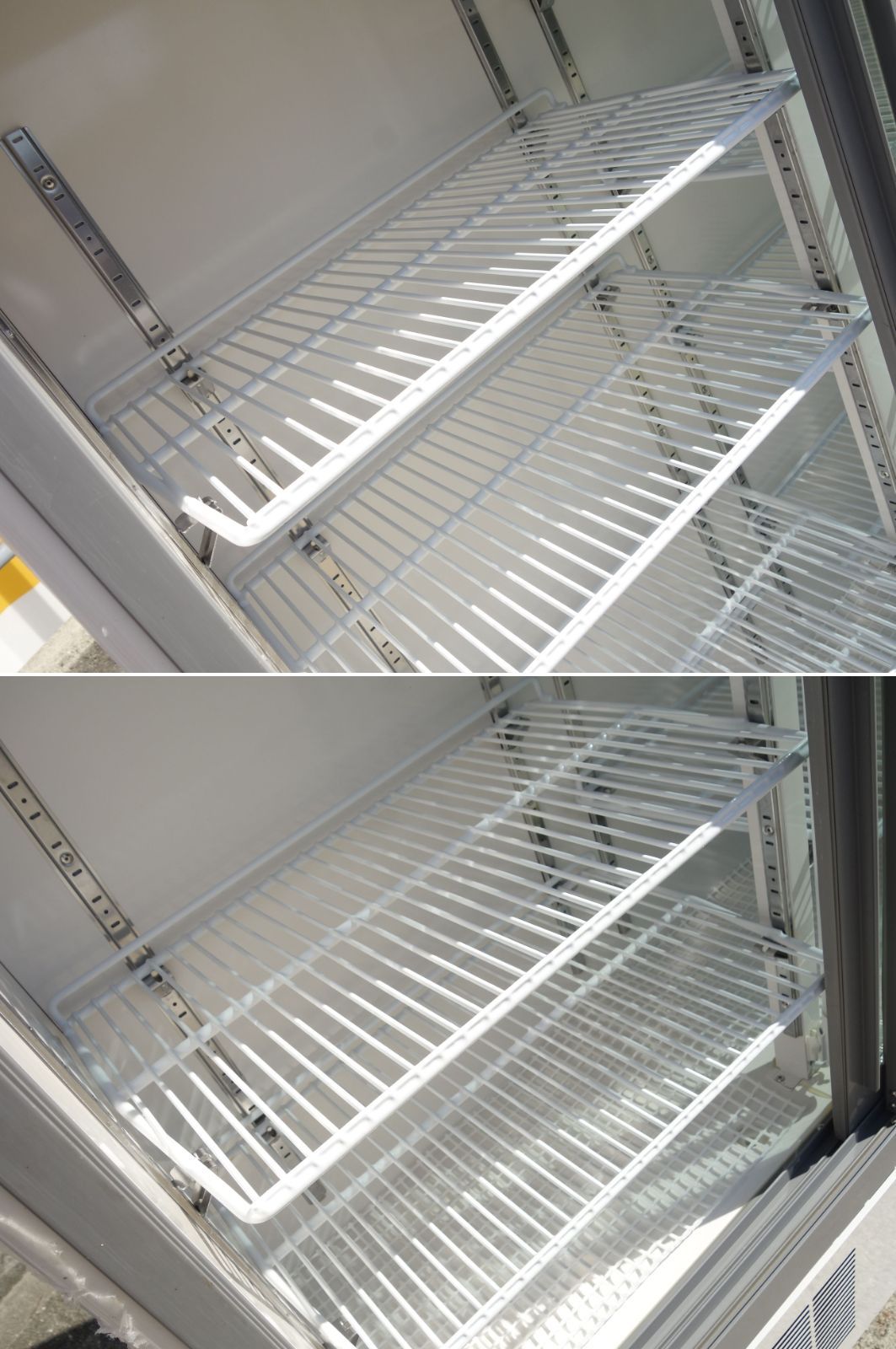 引き取り限定　ホシザキリーチイン ガラスショーケース 冷蔵庫 中古 ホシザキ リーチイン冷蔵ショーケース RS-120X3-4G 中古【ガラス製品の