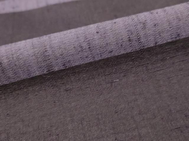 平和屋着物□上質な紬 横段文 正絹 逸品 AAAV1128sw