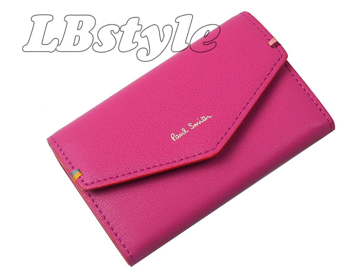 名刺入れ paulsmith レディース 名刺入れ ポールスミス レディース 名刺入れ ポール スミス ストライプ カードケース Paulsmith ハイライトステッチ牛革 名刺入れ レディース ポールスミス