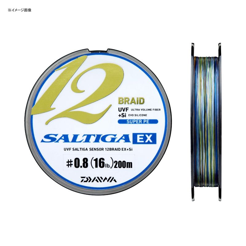 ダイワ(Daiwa)] UVF ソルティガセンサー 12ブレイドEX+Si 200m 1.2号/27lb