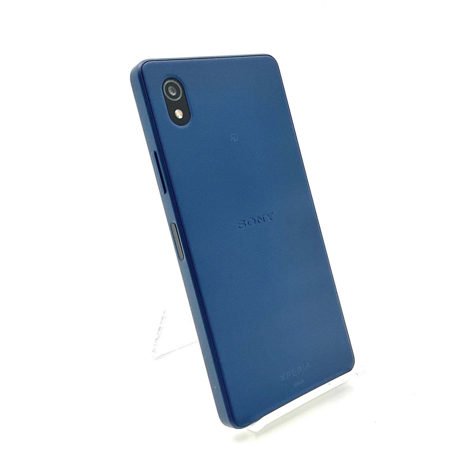 Xperia AceⅢ ブルー 64GB SIMフリー クリアケース付き ほぼ新品】SONY Xperia AceⅢ ブルー 64GB/4GB SIMフリー 液晶及び