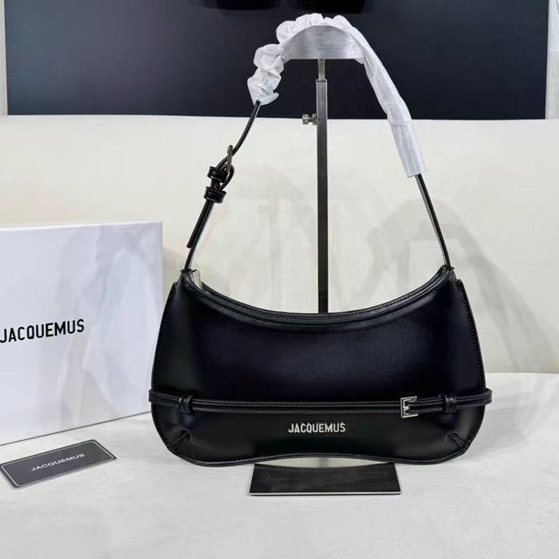 【新品】ジャックムス JACQUEMUS レディース ブラック ショルダーバッグトートバッグ ハンドバッグ