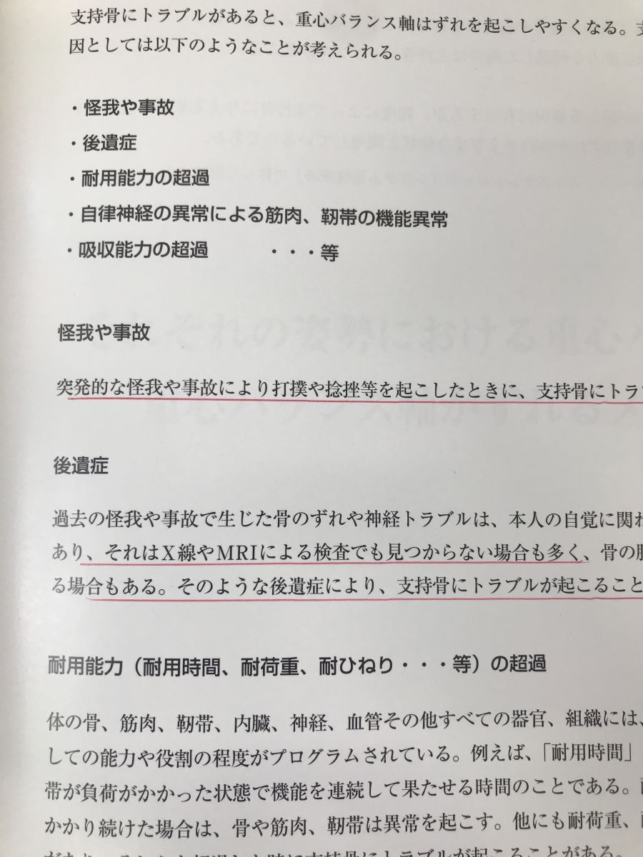 重心バランス軸調整療法1、姿勢と重心バランス軸 - 健康/医学