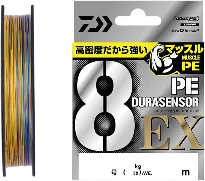 【在庫処分】ダイワ(DAIWA) 8本撚りPEライン UＶF PEデュラセンサーX8EX+Sｉ3 5カラー 0.6~6号 150ｍ/200ｍ/300ｍ/連結 各種 (2024年モデル) 応募券