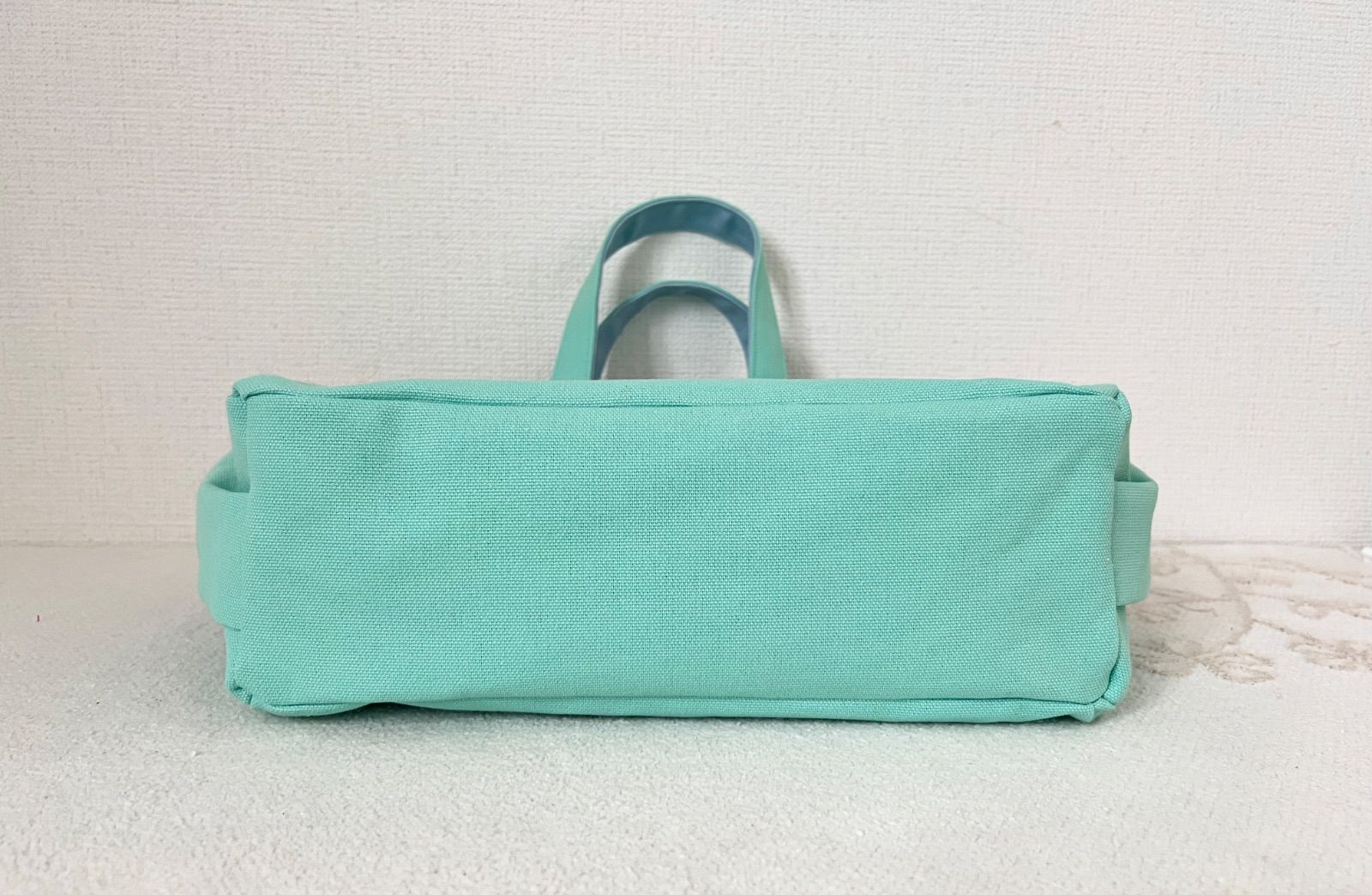 Mサイズ】ホライズン＆アクアブルー 手提げバッグ トートバッグ