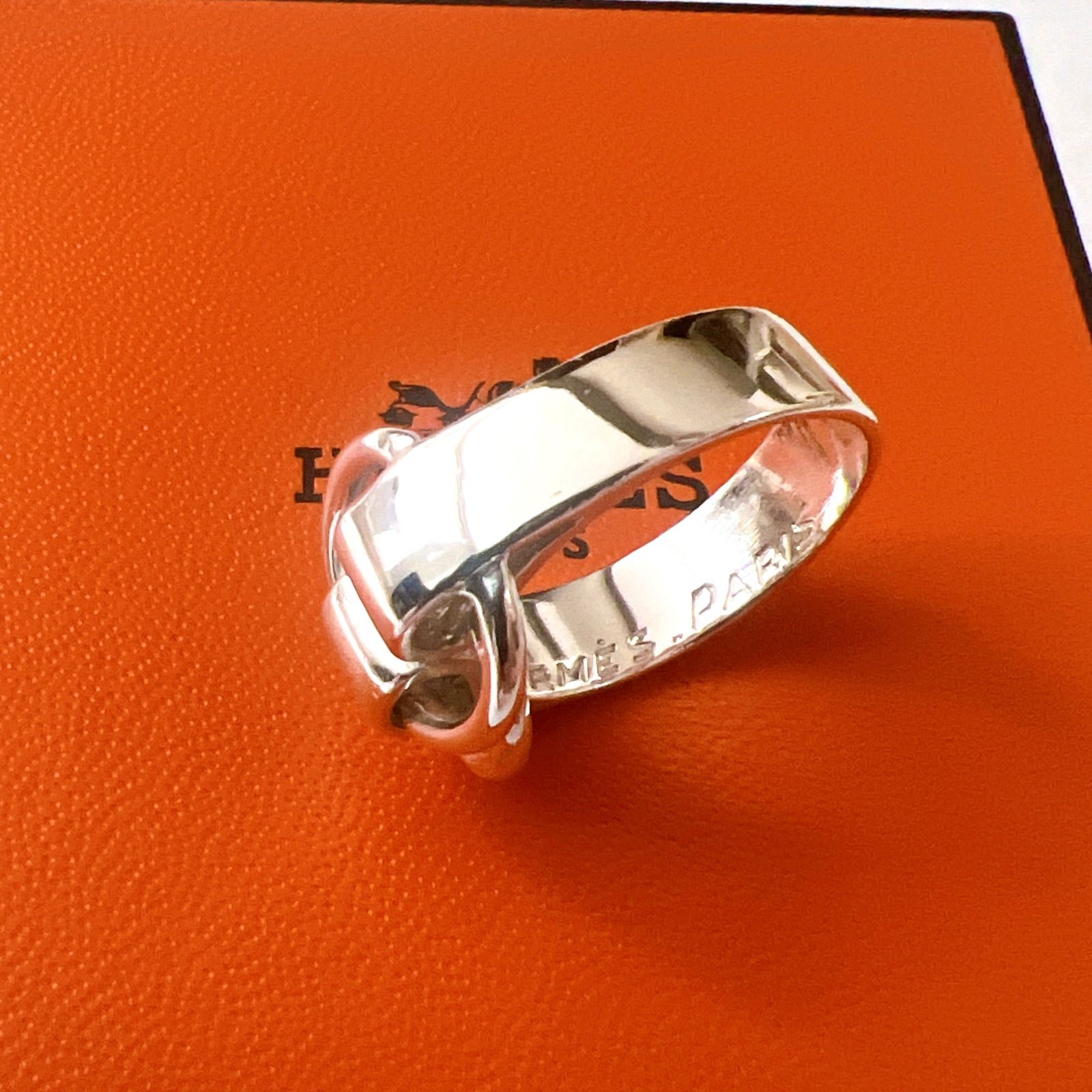 美品✨HERMES エルメスリング ドゥザノー シルバー925 指輪53 13