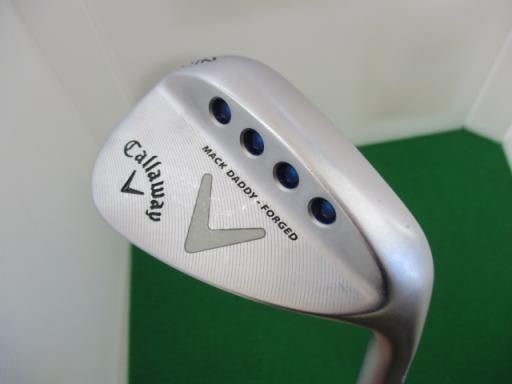 キャロウェイ MACK DADDY FORGED ミルキークロム 52° 10° ウェッジ WG NS PRO 950GH フレックスS メンズ 男性用 右利き 右用 Cランク ゴルフクラブ