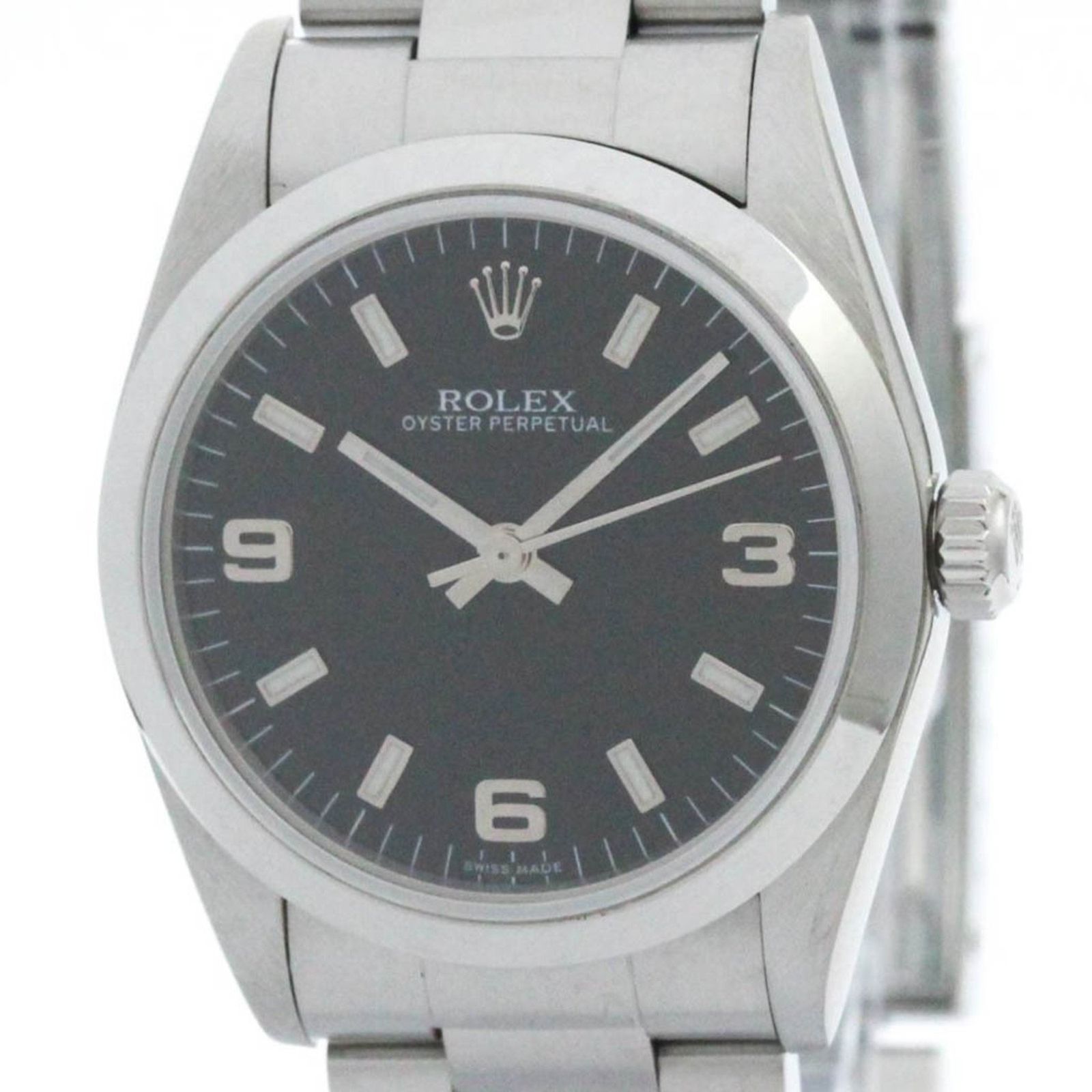 ロレックス ROLEX オイスター パーペチュアル 77080 A番 ステンレススチール 自動巻き ボーイズ 時計 外装仕上げ済み