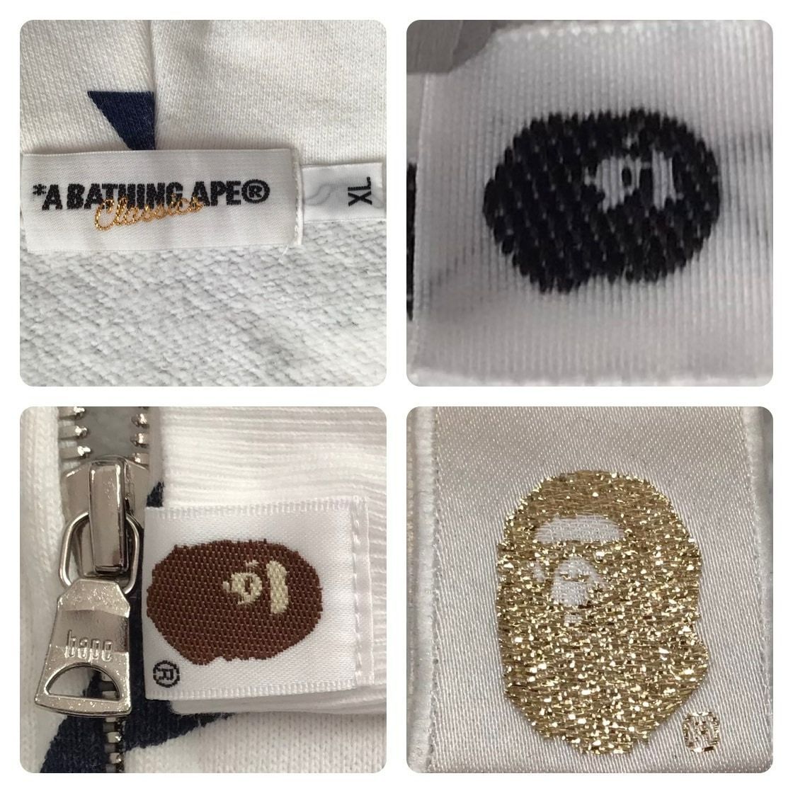 ☆NFS限定☆ XL スター シャーク パーカー a bathing ape BAPE STA