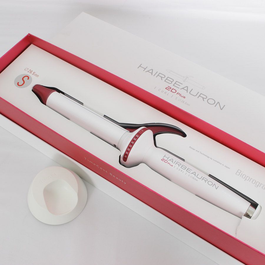 美品】ヘアビューロン 2D Plus カール S-type 26.5mm HBRCL2D-GS-JP 