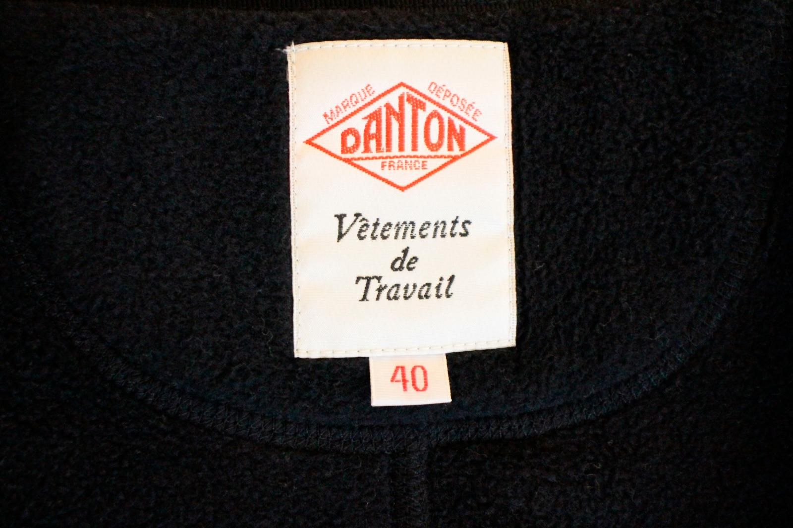 中古】 Danton メンズフリースジャケット 40 Danton/20A-MR-001/40/黒 