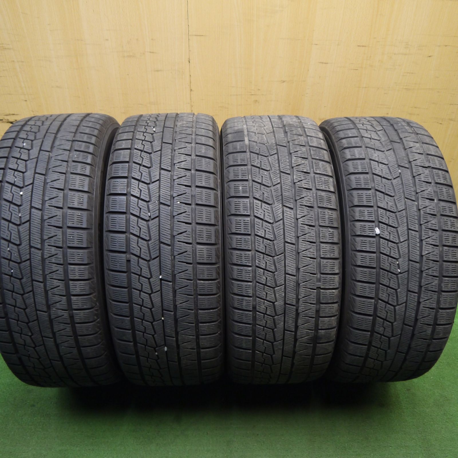 バリ溝！22年！9分☆BBS SR014 235/45R18 スタッドレス ヨコハマ 