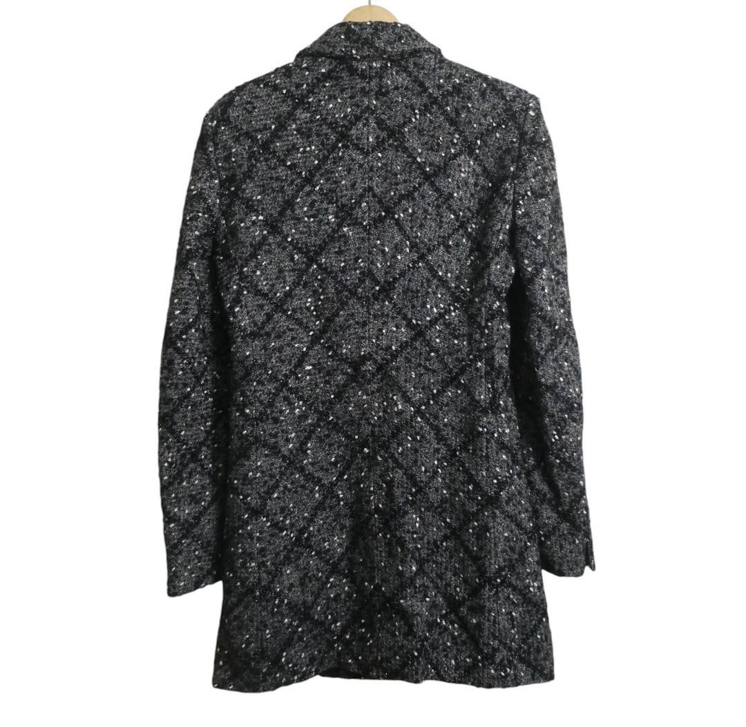 FENDI フェンディ サイズ40 チェスターコート ロングコート ツイード