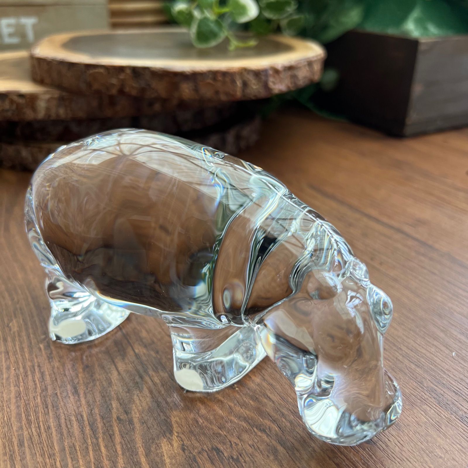 BACCARAT バカラ/※極上品1878年　図録掲載稀少作品　オブジェ　置物 Baccarat バカラ 大型 美しいヴァイオリン型オブジェ 置物 | 一