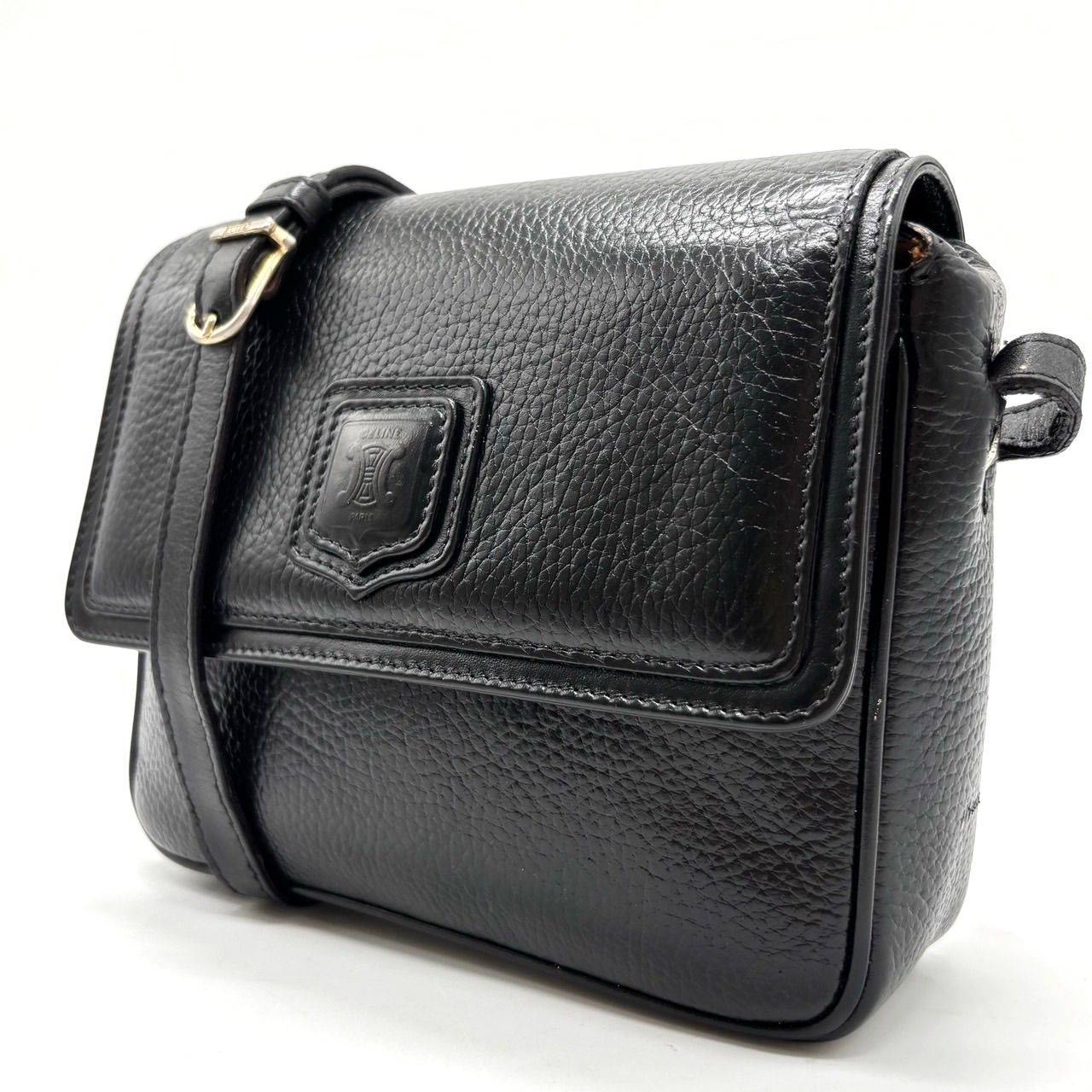 良品】 CELINE セリーヌ ショルダーバッグ トートバッグ フラップ 
