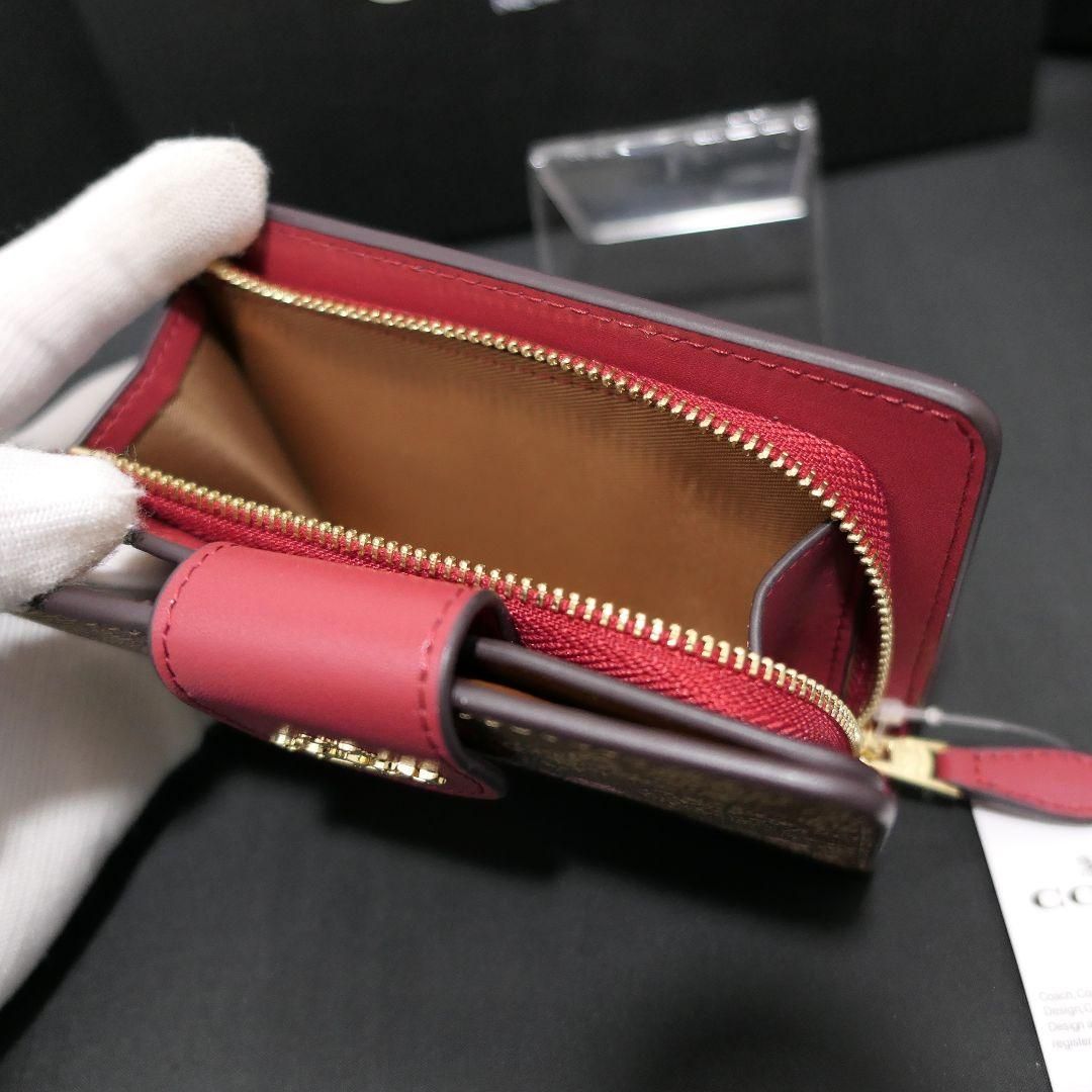 新品 COACH コーチ 折り財布 シグネチャー フラワー 花柄 C8730 - メルカリ