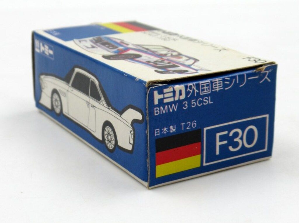  トミー トミカ 青箱 BMW 3 5 CSL 蛍光オレンジ F 30 1 4 トミカ ミニカー