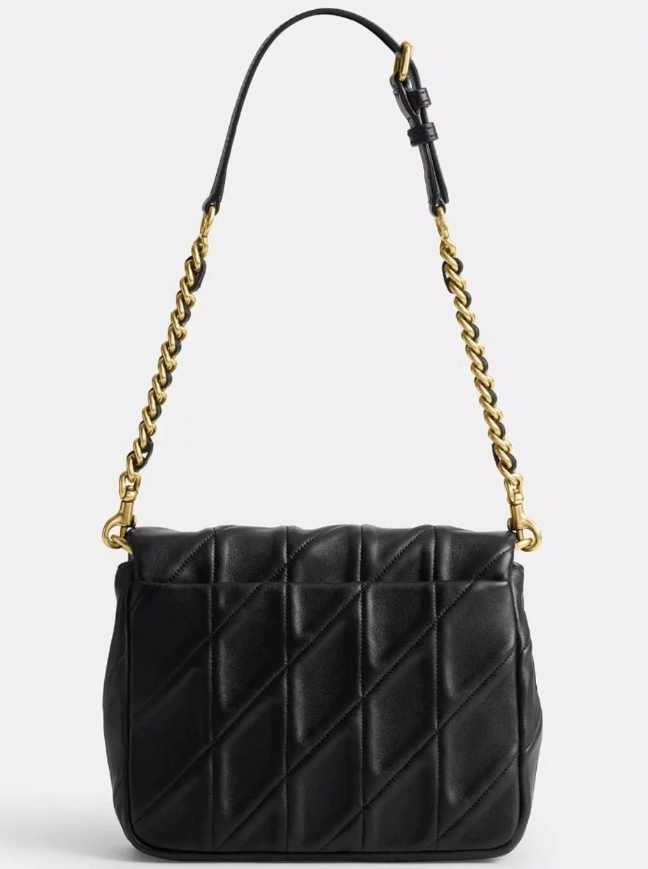 コーチ タイムズ スクエア タビー ショルダーバッグ キルティング クロスボディ