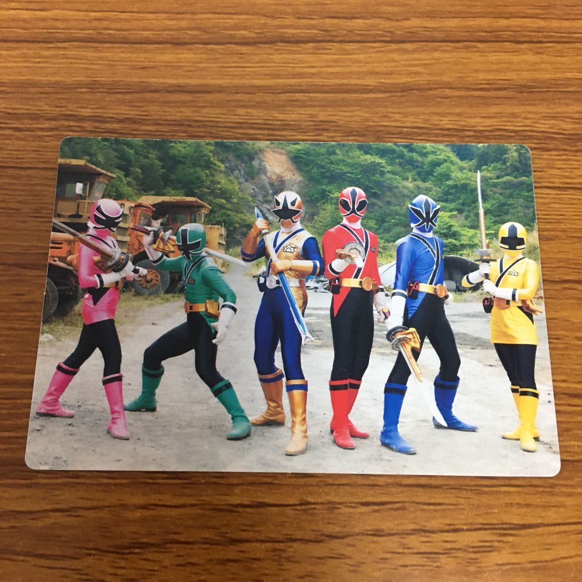 由 15 特撮ヒーロー 侍戦隊 シンケンジャー カード シン