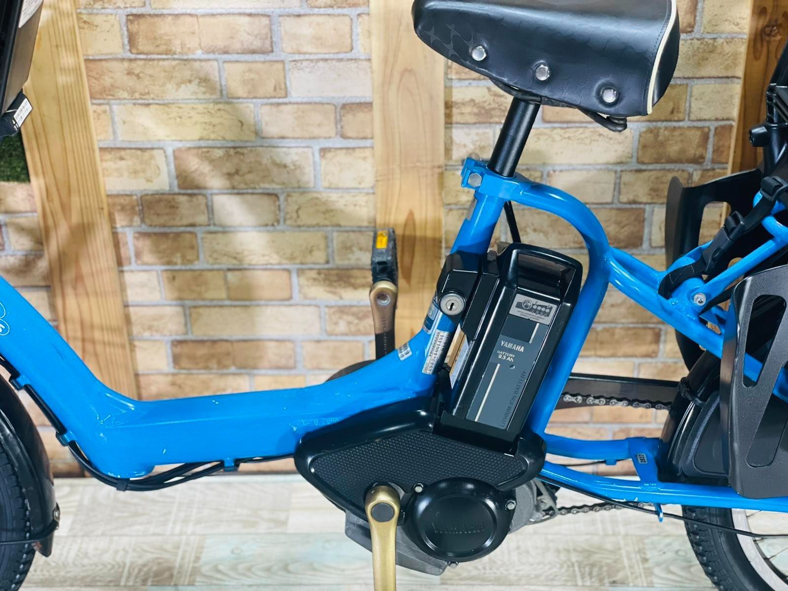 最終値下げ　YAMAHA 電動アシスト自転車　前バスケット付き　青 最終値下げYAMAHA 電動アシスト自転車前バスケット付き青