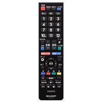 シャープ 液晶テレビ用 リモコン＜ブラック系＞（LC-24K30-B LC-22K30