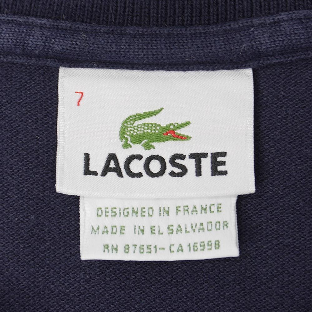 ラコステ LACOSTE 90s 90年代 DESIGNED IN FRANCE フレラコ