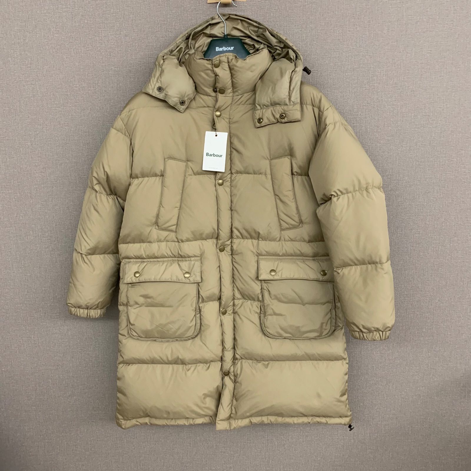 Barbour BEWLEY DOWN COAT ロングダウンコート 未使用品 - メルカリ