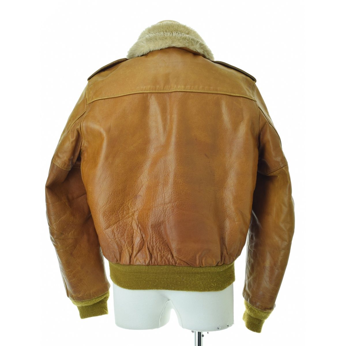 希少/現行品✨schott フライトジャケット　G-1 674US ブラウン SCHOTT [ショット] 675 G-1 GOATSKIN ブラウン-Jalana