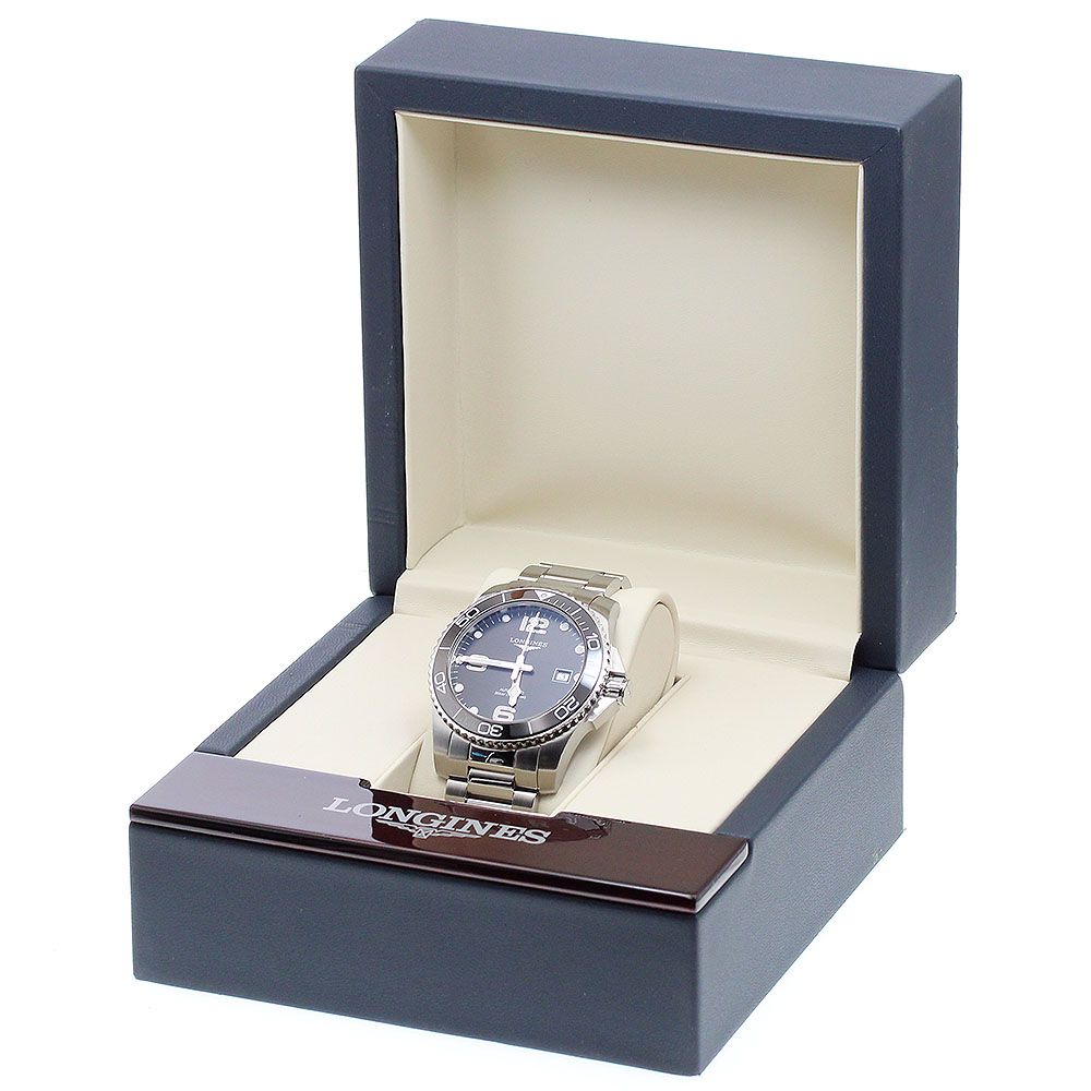 ロンジン LONGINES L3.781.4 ハイドロコンクエスト デイト 自動巻き メンズ 内 き_908798