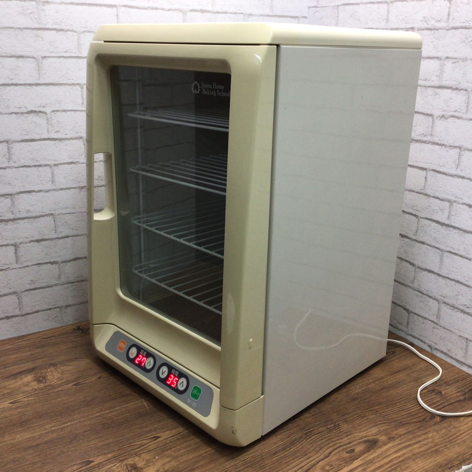 大正電機 発酵機 SK-25 8002 【動作品】大正電機 電子発酵器 SK-25 パン発酵機 網棚
