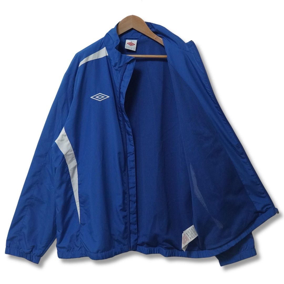 UMBLO ENGLAND イングランド ナイロンプルオーバージャケット 古着 90年代 アンブロ UMBRO イングランド代表 バックロゴ